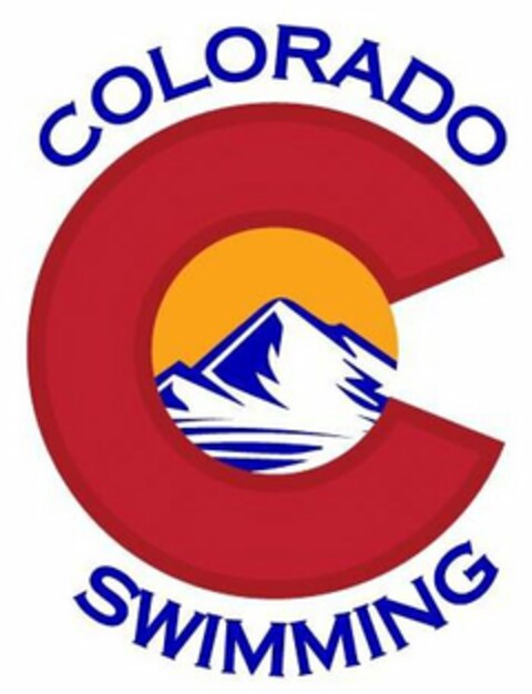 C COLORADO SWIMMING Logo (USPTO, 10/03/2017)