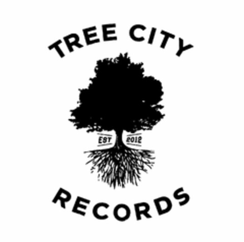 TREE CITY RECORDS ESTABLISHED 2012 Logo (USPTO, 22.02.2018)