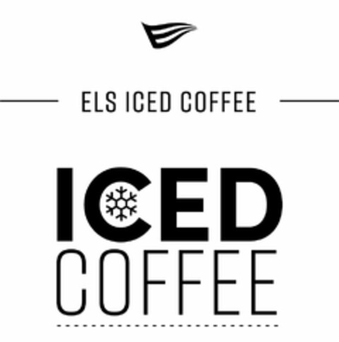 ELS ICED COFFEE ICED COFFEE Logo (USPTO, 05/16/2018)