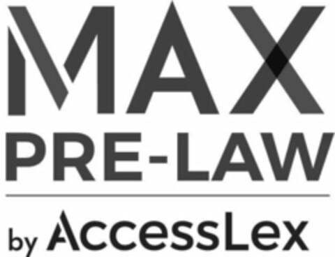 MAX PRE-LAW BY ACCESSLEX Logo (USPTO, 04.09.2018)