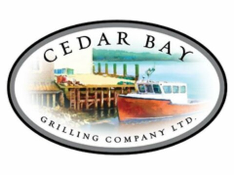 CEDAR BAY GRILLING COMPANY LTD. Logo (USPTO, 31.10.2018)