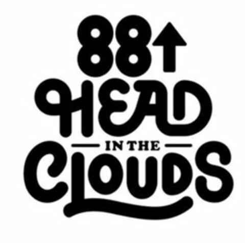 88 HEAD IN THE CLOUDS Logo (USPTO, 03/05/2019)