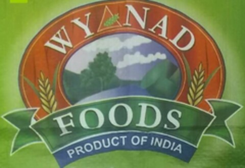 WYANAD FOODS PRODUCT OF INDIA Logo (USPTO, 26.04.2019)
