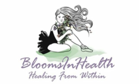 BLOOMSINHEALTH HEALING FROM WITHIN Logo (USPTO, 26.04.2020)