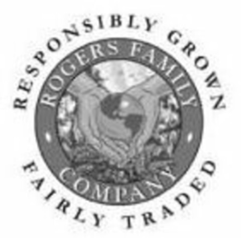 RESPONSIBLY GROWN FAIRLY TRADED ROGERS FAMILY COMPANY Logo (USPTO, 13.05.2020)