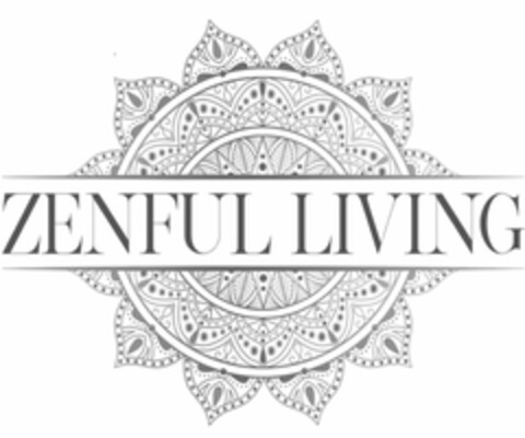 ZENFUL LIVING Logo (USPTO, 07/30/2020)