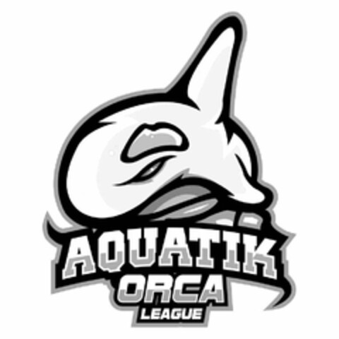 AQUATIK ORCA LEAGUE Logo (USPTO, 21.08.2020)