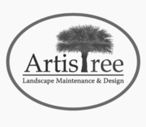 ARTISTREE LANDSCAPE MAINTENANCE & DESIGN Logo (USPTO, 16.02.2009)