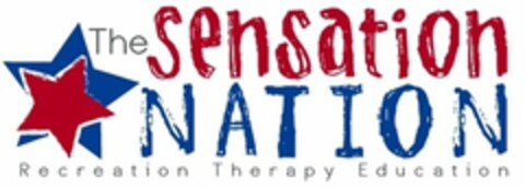 THE SENSATION NATION RECREATION THERAPY EDUCATION Logo (USPTO, 03/31/2009)