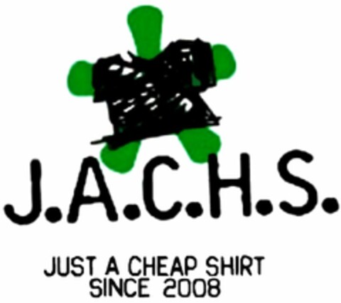 J.A.C.H.S. JUST A CHEAP SHIRT SINCE 2008 Logo (USPTO, 03.06.2009)