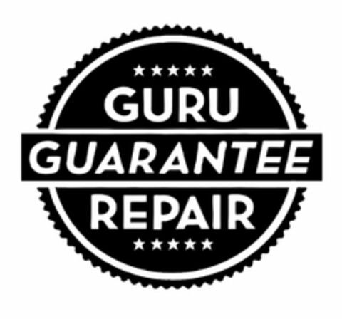 GURU GUARANTEE REPAIR Logo (USPTO, 21.09.2009)