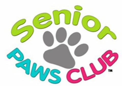 SENIOR PAWS CLUB Logo (USPTO, 05.10.2010)