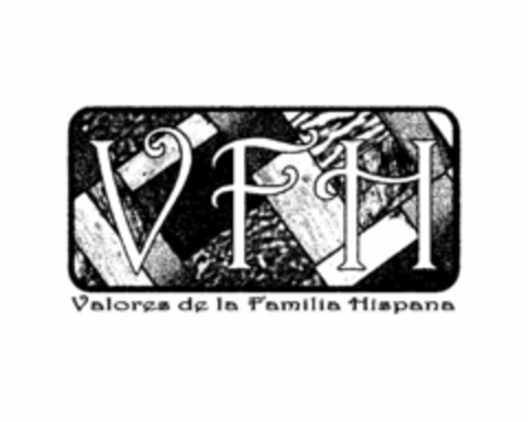 V F H VALORES DE LA FAMILIA HISPANA Logo (USPTO, 11.10.2010)