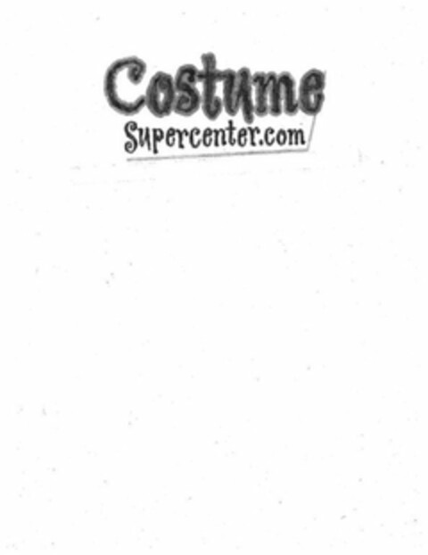 COSTUME SUPERCENTER.COM Logo (USPTO, 10/18/2010)