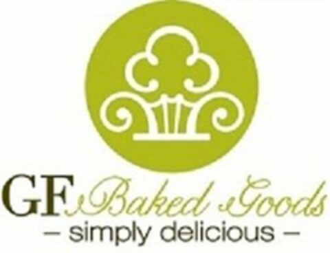 GF BAKED GOODS -SIMPLY DELICIOUS- Logo (USPTO, 01/04/2011)