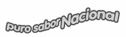 PURO SABOR NACIONAL Logo (USPTO, 28.04.2011)