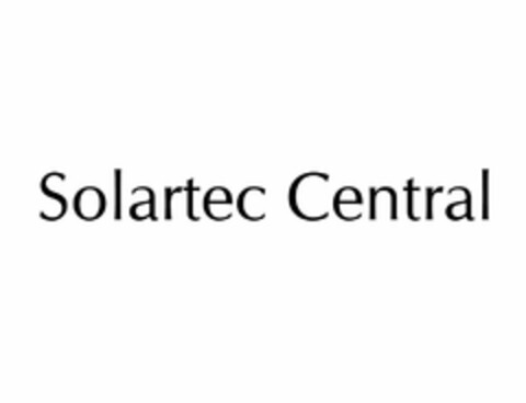 SOLARTEC CENTRAL Logo (USPTO, 16.11.2011)