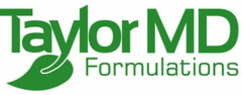 TAYLOR MD FORMULATIONS Logo (USPTO, 06.12.2011)