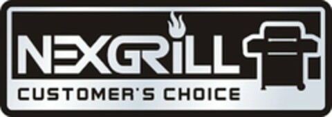 NEXGRILL CUSTOMER'S CHOICE Logo (USPTO, 20.01.2012)