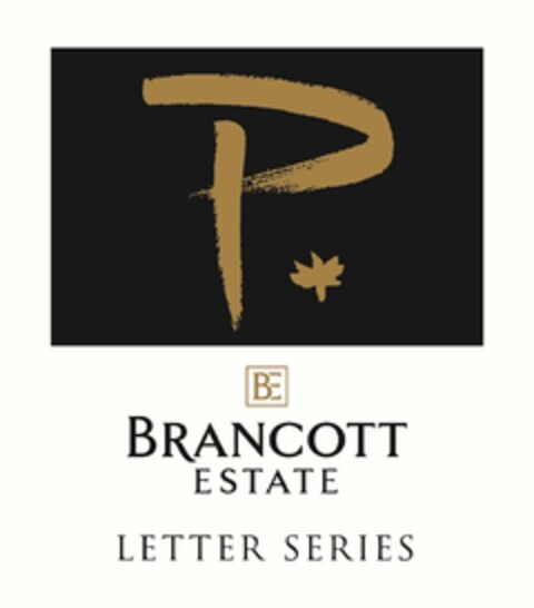 P * BE BRANCOTT ESTATE LETTER SERIES Logo (USPTO, 31.05.2013)