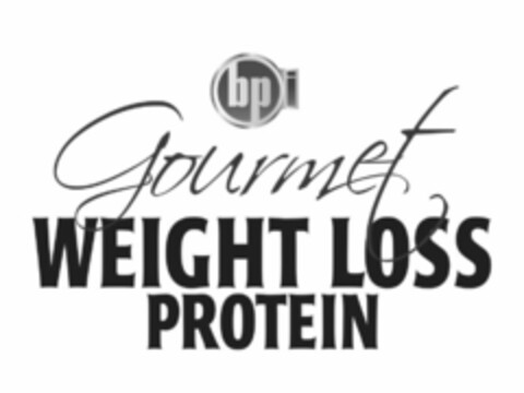 BPI GOURMET WEIGHT LOSS PROTEIN Logo (USPTO, 27.06.2013)