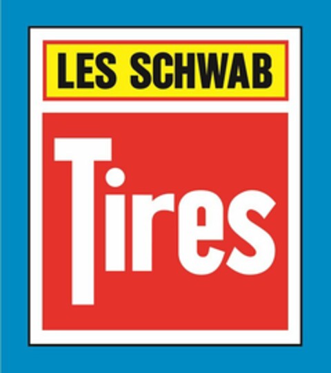 LES SCHWAB TIRES Logo (USPTO, 24.09.2013)