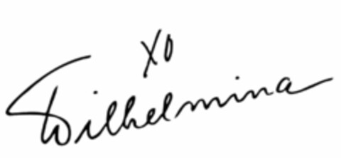 XO WILHELMINA Logo (USPTO, 12.03.2014)