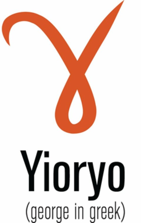 YIORYO (GEORGE IN GREEK) Logo (USPTO, 09.05.2014)