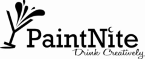 PAINT NITE DRINK CREATIVELY Logo (USPTO, 15.05.2014)