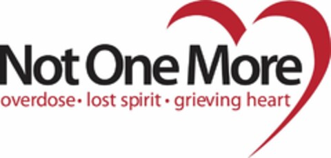 NOT ONE MORE OVERDOSE, LOST SPIRIT, GRIEVING HEART Logo (USPTO, 06.06.2014)