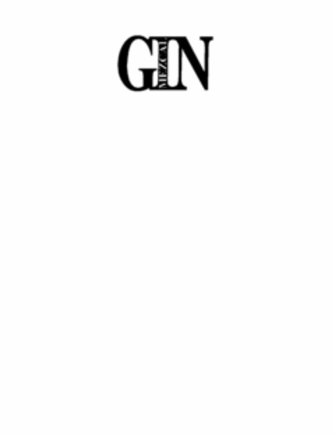 GIN MEZCAL Logo (USPTO, 10.09.2014)