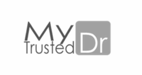 MY TRUSTED DR Logo (USPTO, 19.12.2014)