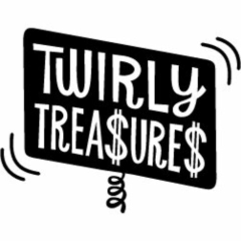 TWIRLY TREASURES Logo (USPTO, 07/06/2015)