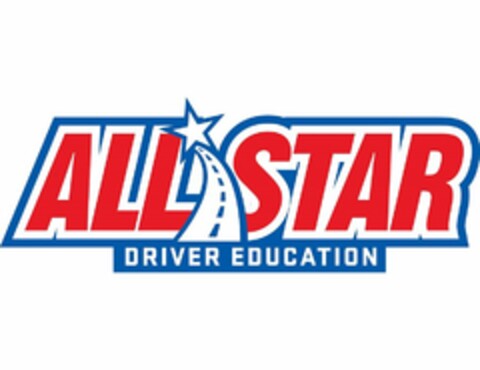 ALL STAR DRIVER EDUCATION Logo (USPTO, 08/24/2015)