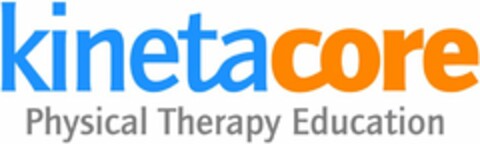 KINETACORE PHYSICAL THERAPY EDUCATION Logo (USPTO, 03.03.2016)