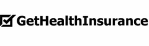 GETHEALTHINSURANCE Logo (USPTO, 20.06.2016)