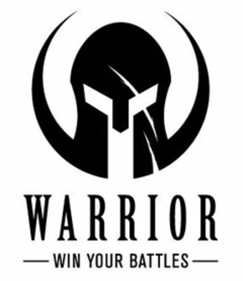WARRIOR -WIN YOUR BATTLES- Logo (USPTO, 04.10.2016)