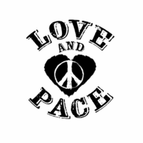 LOVE AND PACE Logo (USPTO, 01.02.2017)