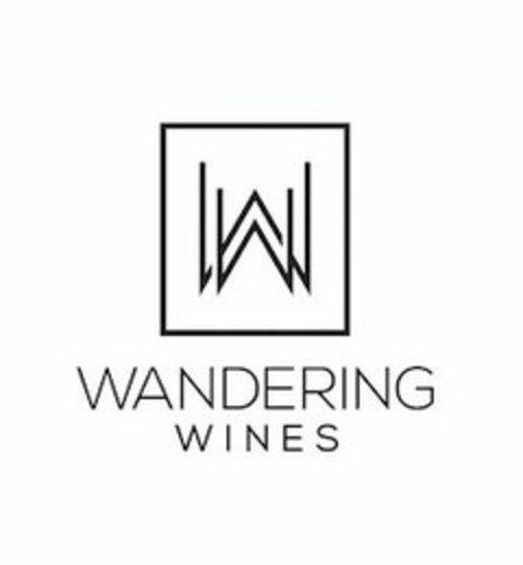 WW WANDERING WINES Logo (USPTO, 03/21/2017)