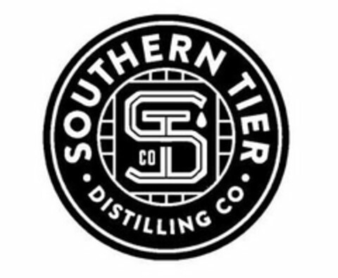 SOUTHERN TIER · DISTILLING CO · ST CO Logo (USPTO, 03/29/2017)