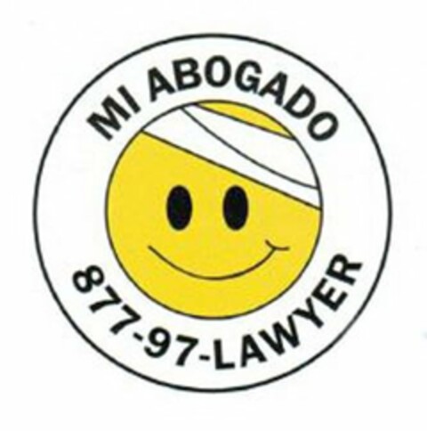 MI ABOGADO 877-97-LAWYER Logo (USPTO, 20.09.2017)