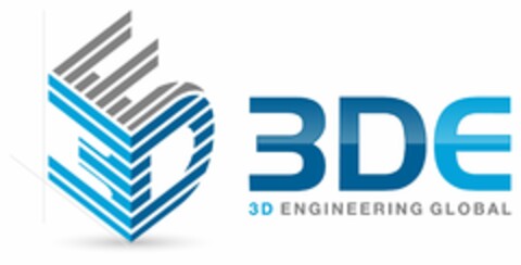 3DE 3D GLOBAL ENGINEERING GLOBAL Logo (USPTO, 14.11.2017)