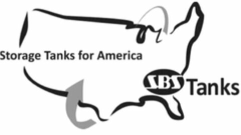 STORAGE TANKS FOR AMERICA SBS TANKS Logo (USPTO, 27.02.2018)