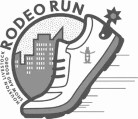 RODEO RUN HOUSTON LIVESTOCK SHOW AND RODEO Logo (USPTO, 08.03.2018)