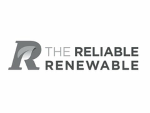 R THE RELIABLE RENEWABLE Logo (USPTO, 13.04.2018)