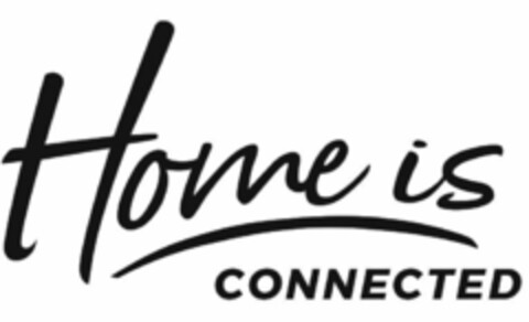 HOME IS CONNECTED Logo (USPTO, 08/03/2018)