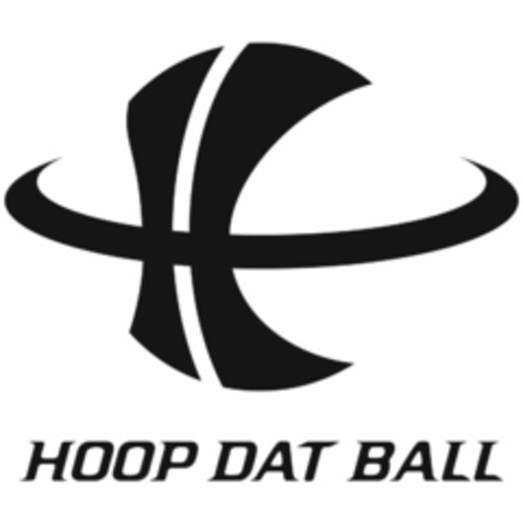 H HOOP DAT BALL Logo (USPTO, 28.08.2018)