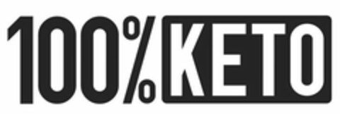 100% KETO Logo (USPTO, 18.09.2018)