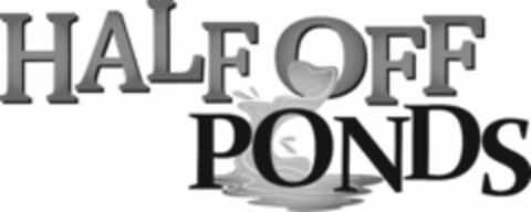 HALF OFF PONDS Logo (USPTO, 11/10/2018)