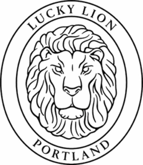 LUCKY LION PORTLAND Logo (USPTO, 28.11.2018)